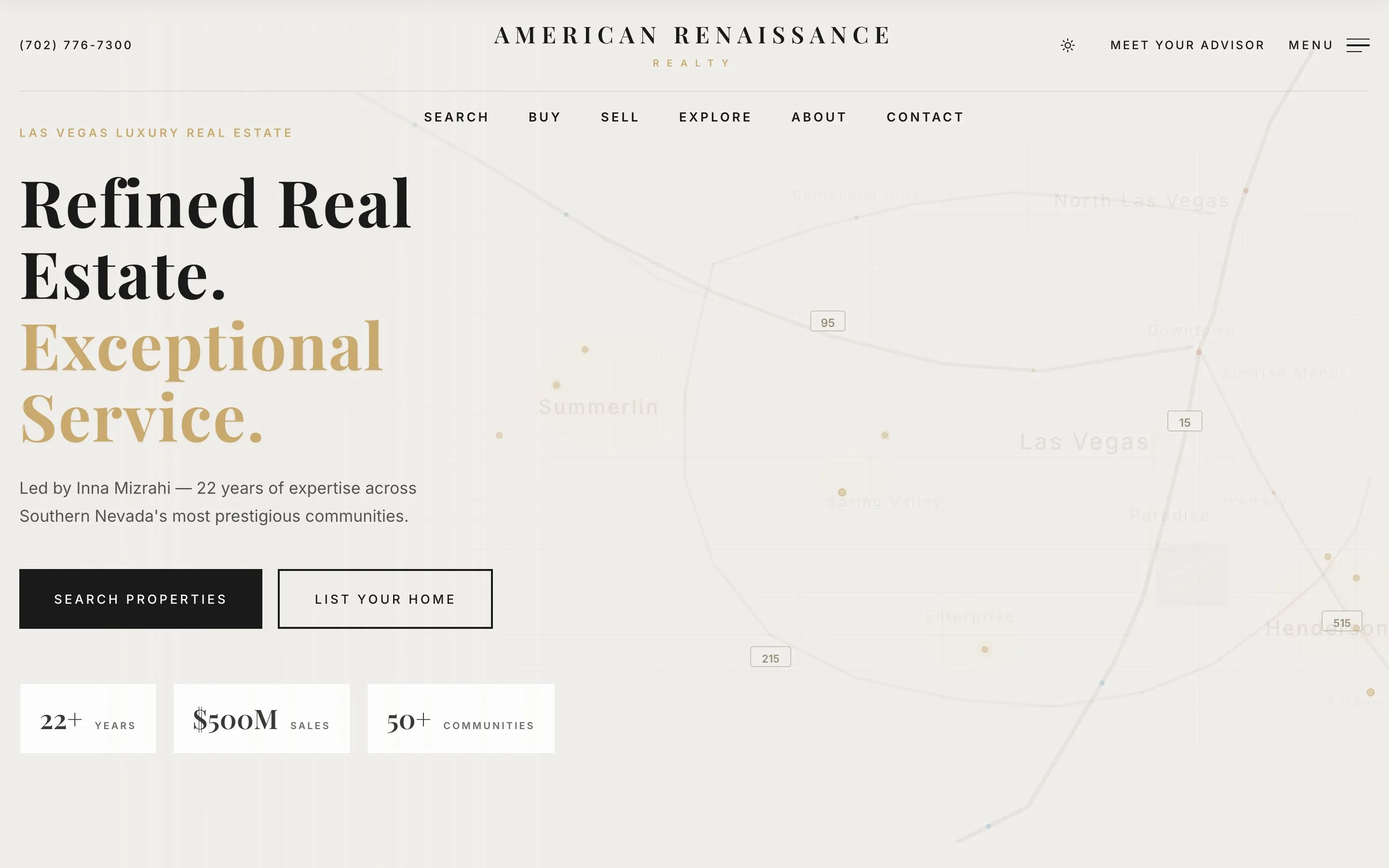 American Renaissance Realty live-site screenshot